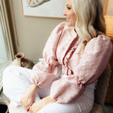 Puffmedpaffblusen - Pink