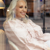 Puffmedpaffblusen - Pink