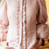 Puffmedpaffblusen - Pink