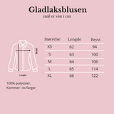 Gladlaksblusen - White