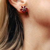 Amanda øredobb - Rød