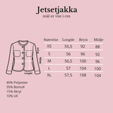 Jetsetjakke - Isblå