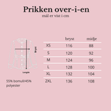 Prikkenoverienjakka - Lyseblå